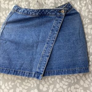 Forever 21 denim wrap around